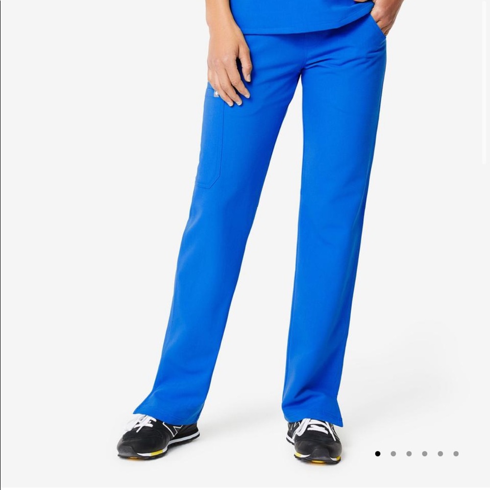 Figs Medium Tall Kade scrub pants (royal)